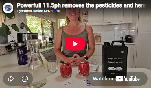 Hydr8tion N8tion YouTube video: Water Applications for Fruit & Vegetables
