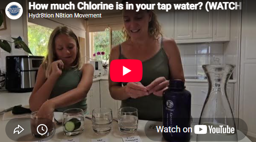 Hydr8tion N8tion YouTube video: Chlorine in Tap Water